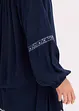 Oversized blouse met borduursel, bonprix