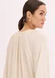 Oversized blouse met borduursel, bonprix
