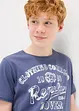 Jongens T-shirt (set van 2) van biologisch katoen, bonprix