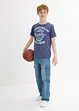 Jongens T-shirt (set van 2) van biologisch katoen, bonprix