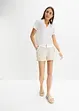 Blouse met broderie anglaise, bonprix