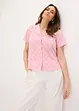Blouse met broderie anglaise, bonprix