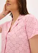 Blouse met broderie anglaise, bonprix