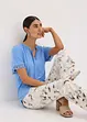 Shirt tuniek met kanten lint, bonprix