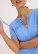 Shirt tuniek met kanten lint, bonprix