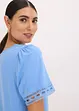 Shirt tuniek met kanten lint, bonprix