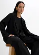 Blazer van een gestructureerde crinkle-viscosemix, bonprix