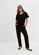 Jersey jumpsuit met biologisch katoen, bonprix