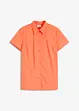 Popeline blouse met korte mouwen, bonprix