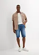 Lange lichte sweatjeans bermuda, regular fit, bonprix