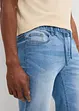 Lange lichte sweatjeans bermuda, regular fit, bonprix