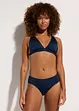 Bikini van glanzend materiaal (2-dlg. set), bonprix