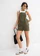 Korte jumpsuit van een luchtige linnenmix, bonprix