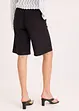 Bermuda met bandplooien, bonprix