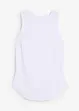 Tanktop met siernaden, bonprix
