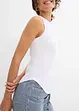 Tanktop met siernaden, bonprix