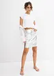 Minirok in metallic look, bonprix