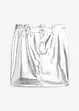 Minirok in metallic look, bonprix