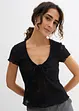 T-shirt van kant, bonprix