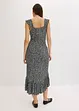 Jersey jurk met volants, bonprix