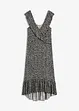 Jersey jurk met volants, bonprix