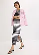 Jersey jurk met veters, bonprix