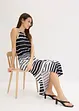 Jersey jurk met veters, bonprix
