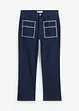 High waist straight jeans cropped, bonprix