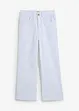 Wide leg jeans high waist, cropped, bonprix