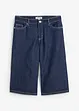 Jeans bermuda mid waist, low stretch, bonprix