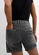Jeans bermuda mid waist, low stretch, bonprix