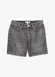 Jeans bermuda mid waist, low stretch, bonprix