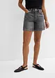 Jeans bermuda mid waist, low stretch, bonprix