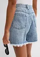 Jeans short high waist, low stretch, bonprix