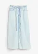 Midi spijkerrok mid waist, superzacht, bonprix