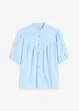 Mousseline blouse met korte mouwen, bonprix