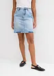 Spijkerrok mid waist, low stretch, bonprix