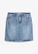 Spijkerrok mid waist, low stretch, bonprix