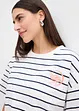 Sweater in een zachte katoenmix, bonprix