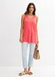 Longtop van viscose-linnen-mix, bonprix