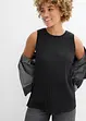 Blousetop met gerecycled polyester, bonprix