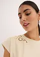 Shirt met kanten detail, bonprix