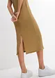 Jersey jurk van borkencrèpe, bonprix