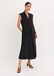 Jersey jurk van viscose piqué met schoudervullingen, bonprix