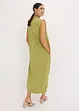 Jersey jurk van viscose piqué met schoudervullingen, bonprix