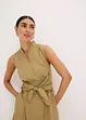Jurk met strikdetail, bonprix