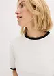 Shirt met kanten rand, bonprix