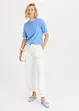 Shirt met kanten rand, bonprix