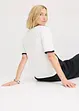 Shirt met kanten rand, bonprix