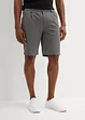 Stretch bermuda regular fit met bandplooien, bonprix